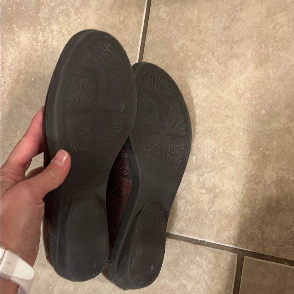 Nurture chocolate Brown 7.5 Loafers shoes - Picture 4 of 5